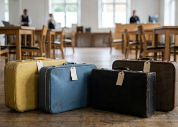 Quatro malas perdidas foram compradas em leilão por £100, e abrir cada uma virou uma viagem pela vida de desconhecidos