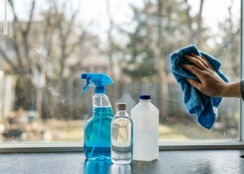 Qual é melhor para limpar o vidro sem deixar marca: álcool, vinagre ou limpa-vidros?