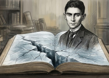 Franz Kafka, escritor tcheco: "Um livro deve ser o machado para o mar congelado dentro de nós", a frase de uma carta de 1904 que explica por que algumas leituras incomodam tanto
