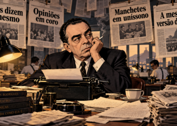 Nelson Rodrigues, dramaturgo brasileiro, sobre opinião: “Toda unanimidade é burra.” Uma reflexão sobre o perigo de concordar com tudo só para seguir a maioria