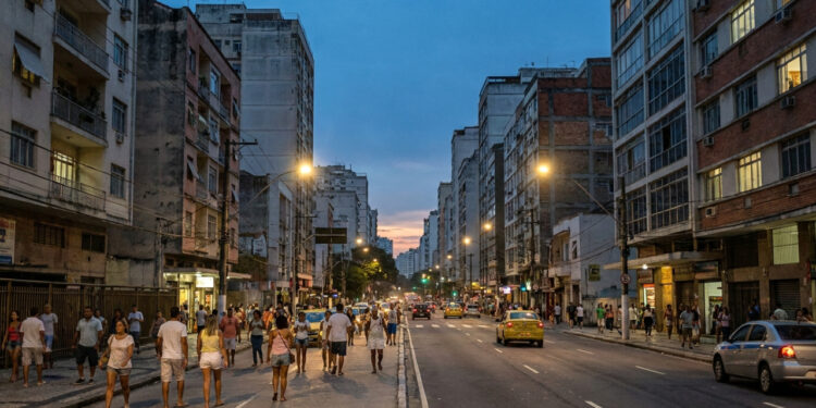 A cidade pode continuar esquentando mesmo depois do pôr do sol porque ruas e prédios passam horas absorvendo energia antes de começar a devolvê-la ao ambiente