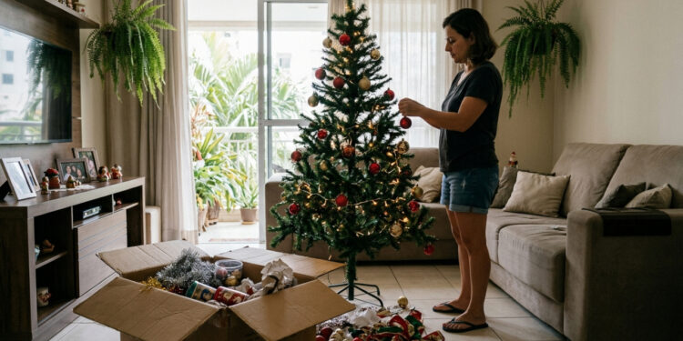 Psicólogos explicam: quem monta a árvore de Natal antes de dezembro não está só ansioso, o hábito tem relação com memória afetiva e sensação de controle