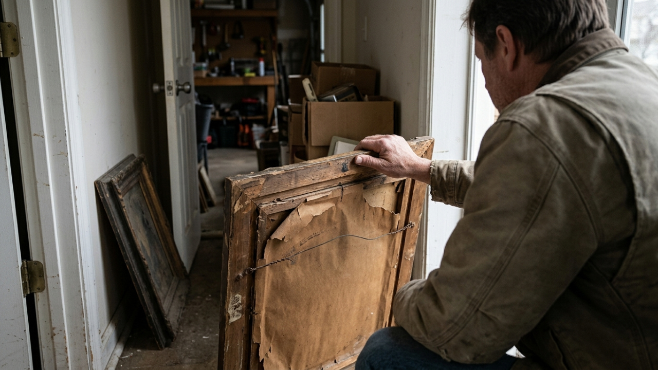 Homem compra um quadro por apenas US$ 30 em um canto escuro de uma casa, descobre que a obra estava desaparecida havia 75 anos e consegue vendê-la por US$ 1,35 milhão