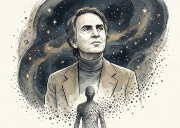 Carl Sagan, “Somos feitos de matéria estelar”, por que a frase coloca a existência humana entre ciência e filosofia
