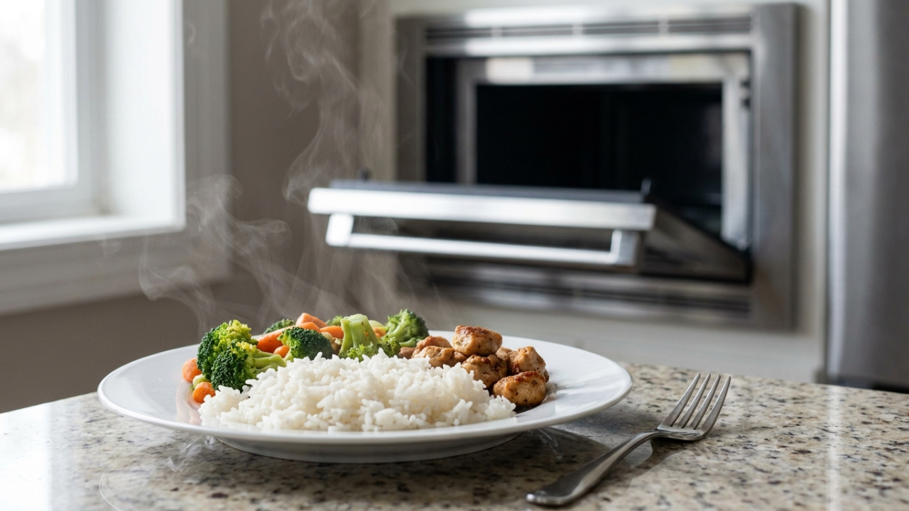 O micro-ondas não cozinha de dentro para fora, entenda por que a comida pode ficar quente nas bordas e gelada no meio