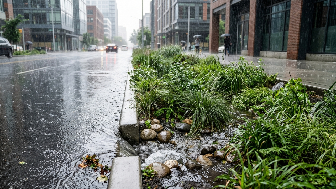 Urbanistas concordam: “As ‘cidades-esponja’ que absorvem a chuva no solo podem ser a saída para as enchentes”