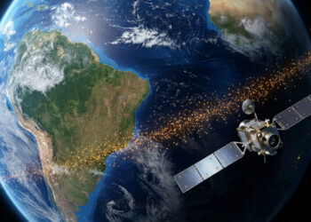 Uma região sobre o Brasil e o Atlântico expõe satélites à radiação mais intensa e pode provocar falhas em equipamentos espaciais