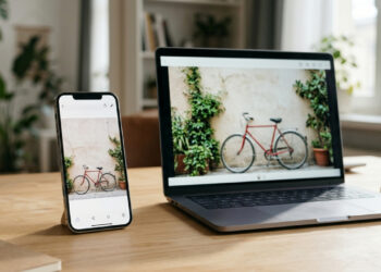 Uma foto pode aparecer igual no celular e no computador sem estar salva nos dois dispositivos, graças ao Google Fotos
