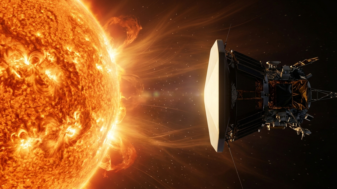 A quase 692 mil km/h, uma sonda passou a 6,1 milhões de quilômetros da superfície do Sol e sobreviveu à aproximação histórica