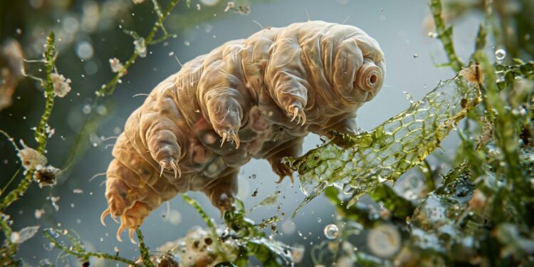Cientistas colocaram a proteína de um tardígrado japonês em células humanas e o DNA passou a resistir à radiação: o “urso-d’água” de menos de 1 milímetro sobrevive ao vácuo do espaço e a temperaturas acima de 100 °C