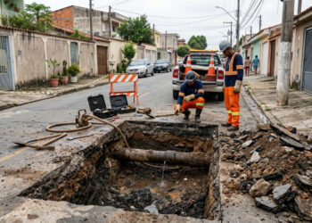 O Brasil perde quase quatro em cada dez litros de água tratada antes de chegar aos consumidores, e boa parte do problema está escondida nas redes de distribuição