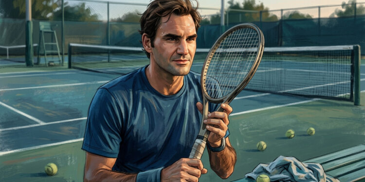 Roger Federer, ex-tenista, “Jogar sem esforço é um mito”, por que até as pessoas mais talentosas precisam trabalhar para alcançar a excelência