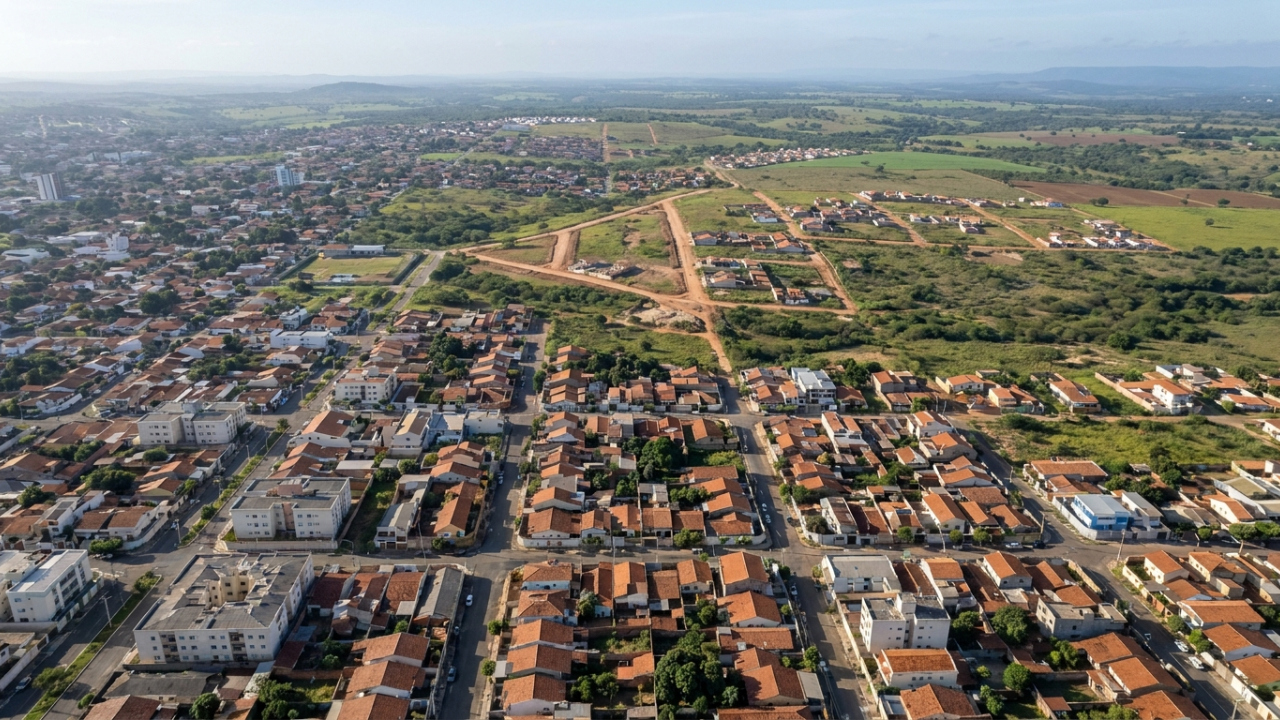 O Brasil já consegue mapear como as manchas urbanas mudam ao longo dos anos e revelar em quais direções cidades estão engolindo áreas antes rurais ou naturais