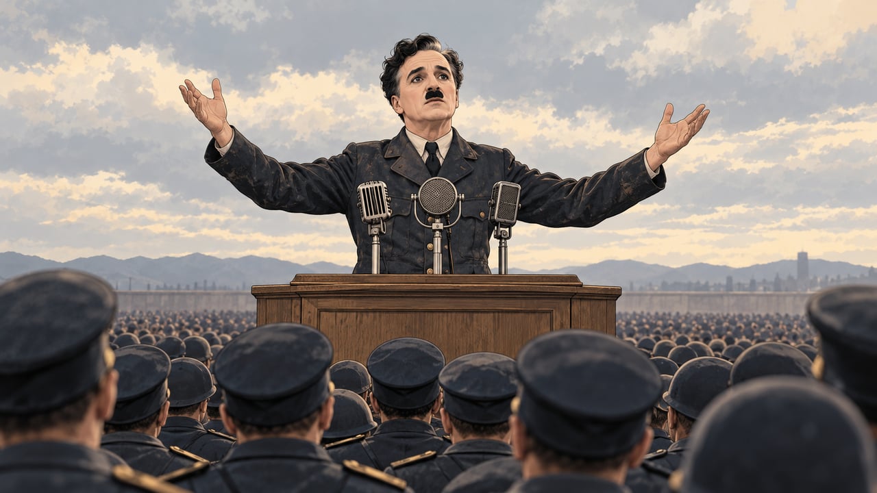 Charlie Chaplin, em discurso histórico do cinema: “Pensamos demais e sentimos muito pouco.” Uma reflexão que parece ter sido escrita para os dias de hoje