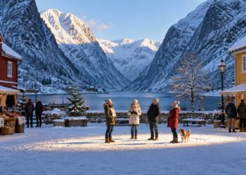 Rjukan, na Noruega, fica sem sol direto de meados de outubro a meados de março por causa das montanhas que cercam o vale