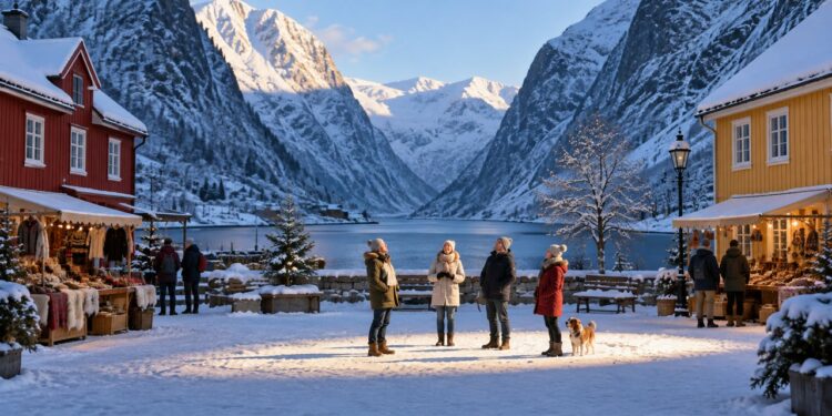 Rjukan, na Noruega, fica sem sol direto de meados de outubro a meados de março por causa das montanhas que cercam o vale