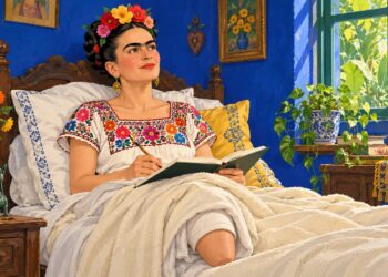 Em agosto de 1953, uma gangrena levou à amputação da perna direita de Frida Kahlo abaixo do joelho