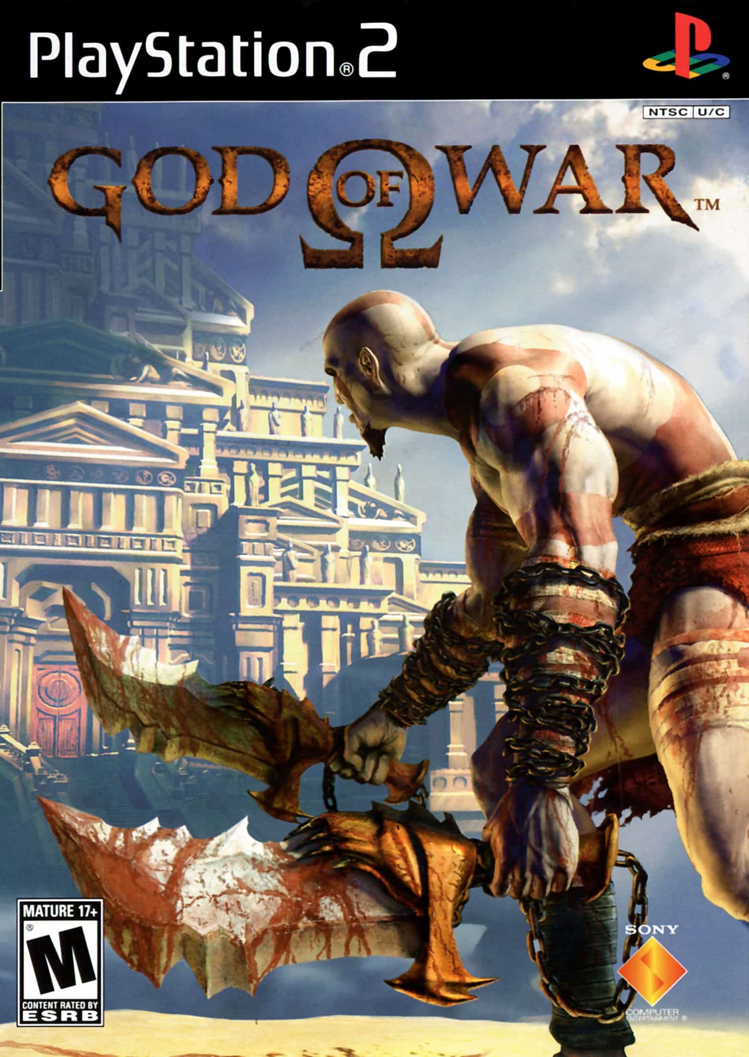 A série God of War nasceu no PS2.