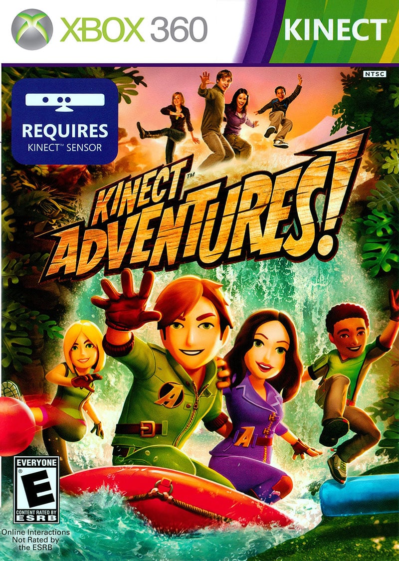Kinect Adventures foi o jogo mais vendido no Xbox 360
