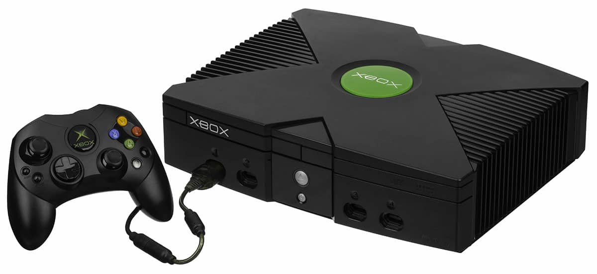 O primeiro Xbox. Criado para impedir que a Sony dominasse a sala de estar.