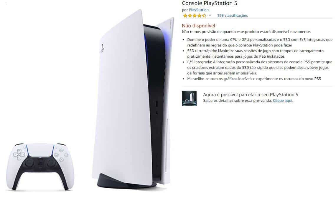 Playstation 5 some no varejo e preço dobra em lojas desconhecidas no  marketplace, Brasil e Política