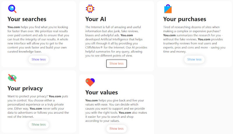 Para competir com o Google, You.com promete usar IA para ajudar o usuário a encontrar informações relevantes, respeitando sua privacidade