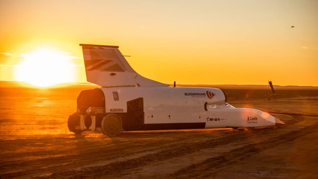 Carro-foguete da Bloodhound LSR