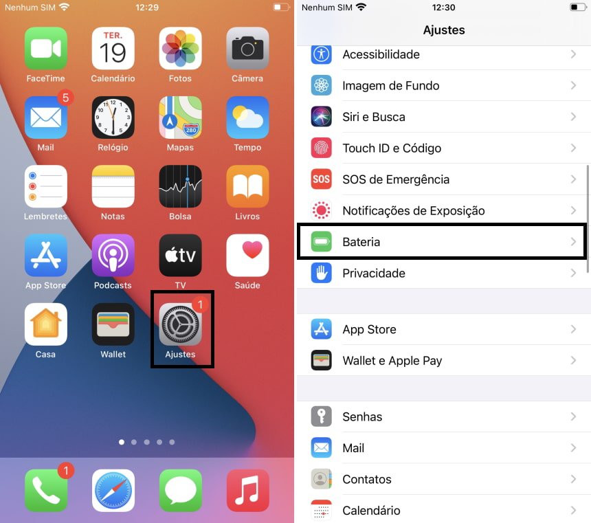 Como fazer a bateria do iPhone durar mais no iOS - Passo 5
