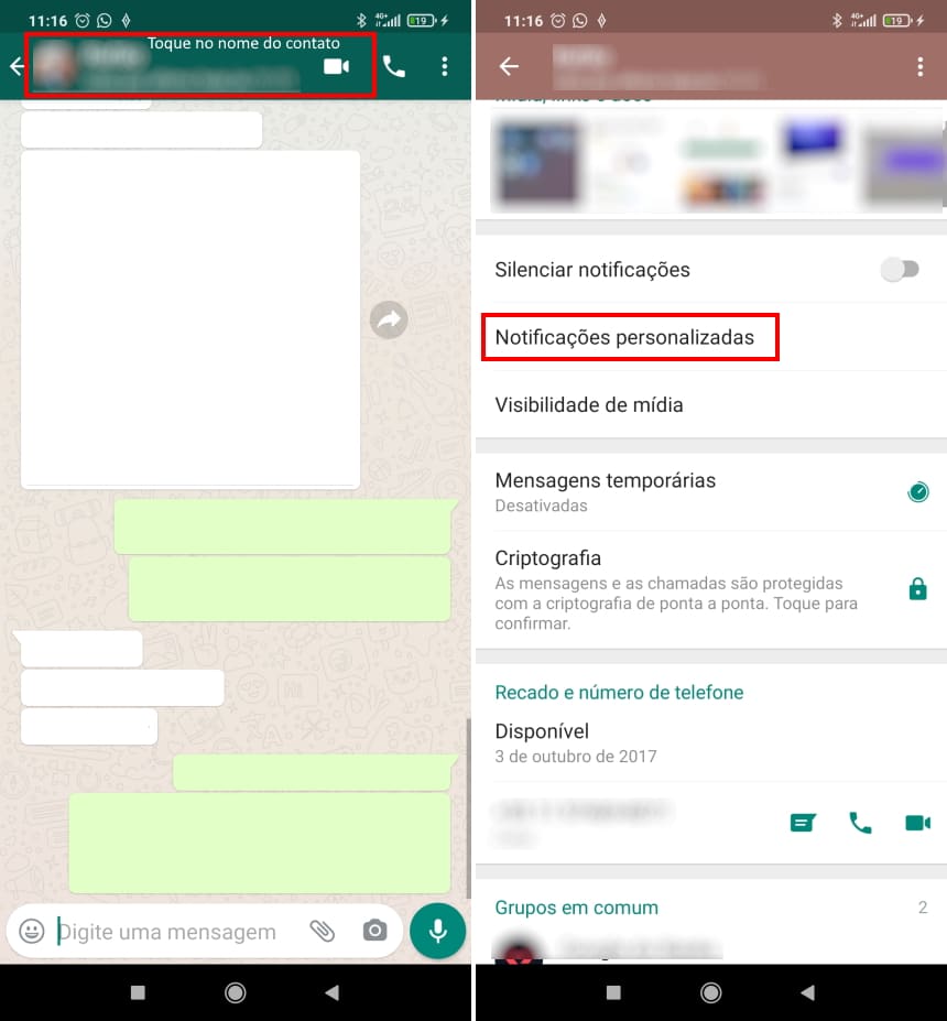 Como colocar uma música para notificações do WhatsApp no Android - Passo 7