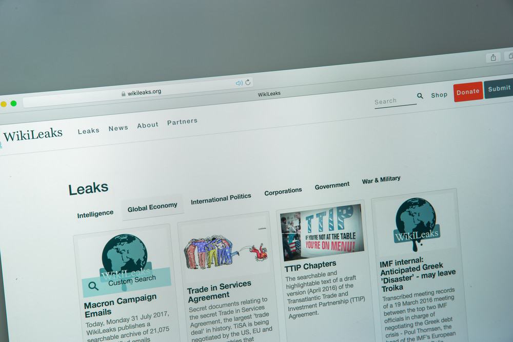 Site do WikiLeaks