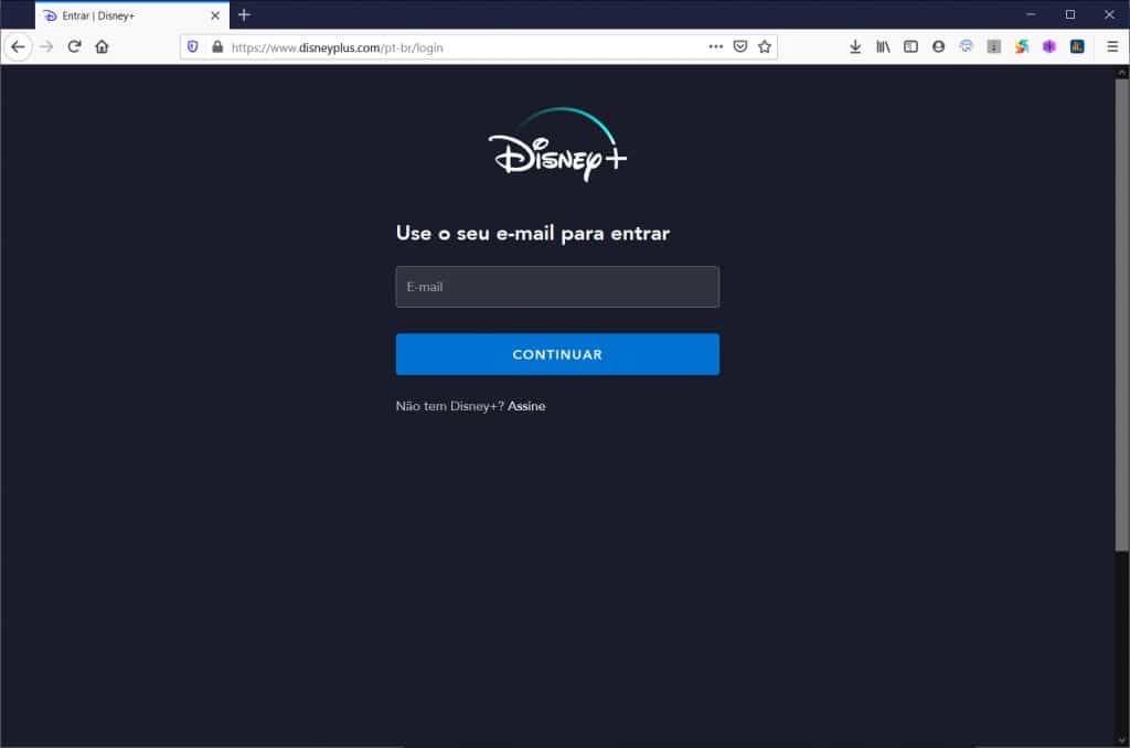 Como alterar o tamanho das legendas da Disney+ - Passo 1