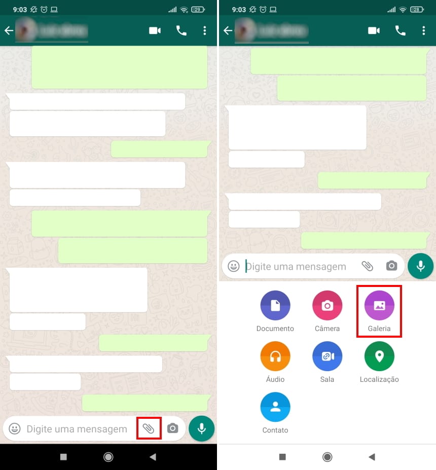 Como remover o som de um vídeo antes de enviá-lo no WhatsApp - Passo 2