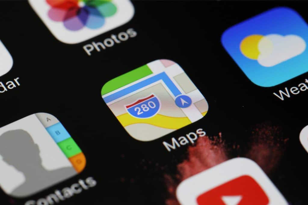 aplicativo Apple Maps