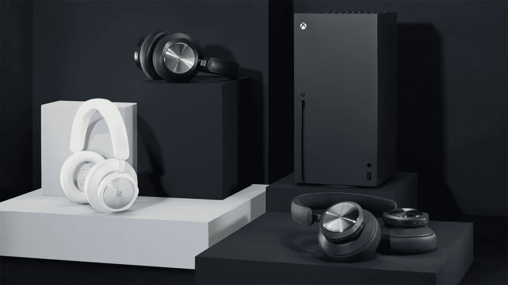 Microsoft anuncia novos headphones que custam o mesmo que o Xbox Series X. Imagem: Bang & Olufsen/Reprodução