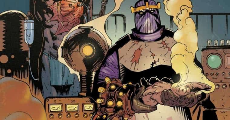 Heinrich como Barão Zemo nos quadrinhos da Marvel. Imagem: Marvel Comics/Divulgação