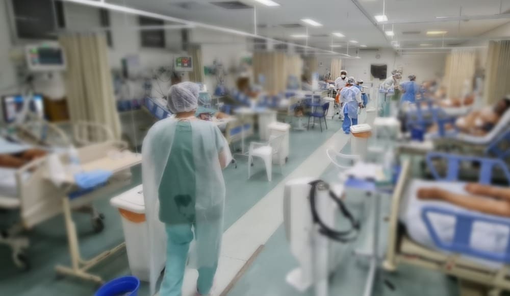 Leitos do Hospital Nossa Senhora das Graças totalmente ocupados por conta dos casos de Covid-19