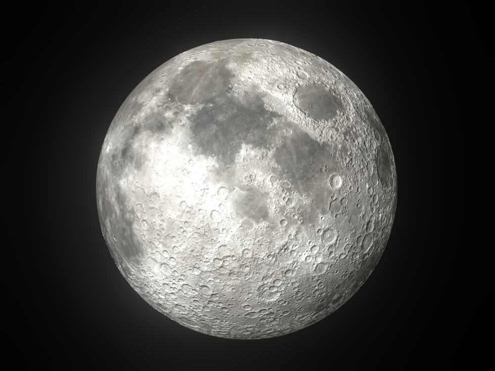 representação da Lua