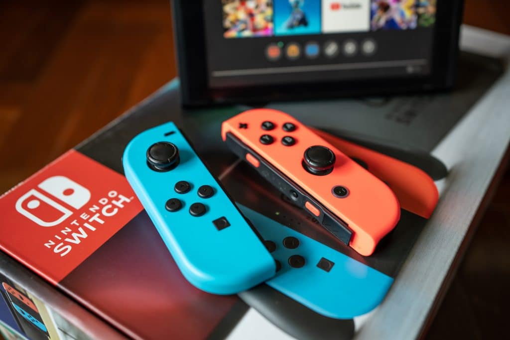 Nintendo Switch. Imagem: Wachiwit / Shutterstock.com
