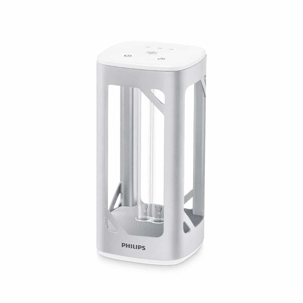 Luminária ultravioleta para desinfecção doméstica
