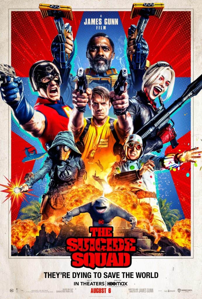 Pôster oficial de 'O Esquadrão Suicida'. Imagem: Warner Bros/Reprodução