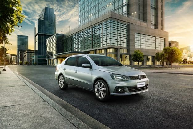 Volkswagen Voyage é o primeiro da lista de carros mais roubados no Brasil em 2020. Imagem: VW/Divulgação