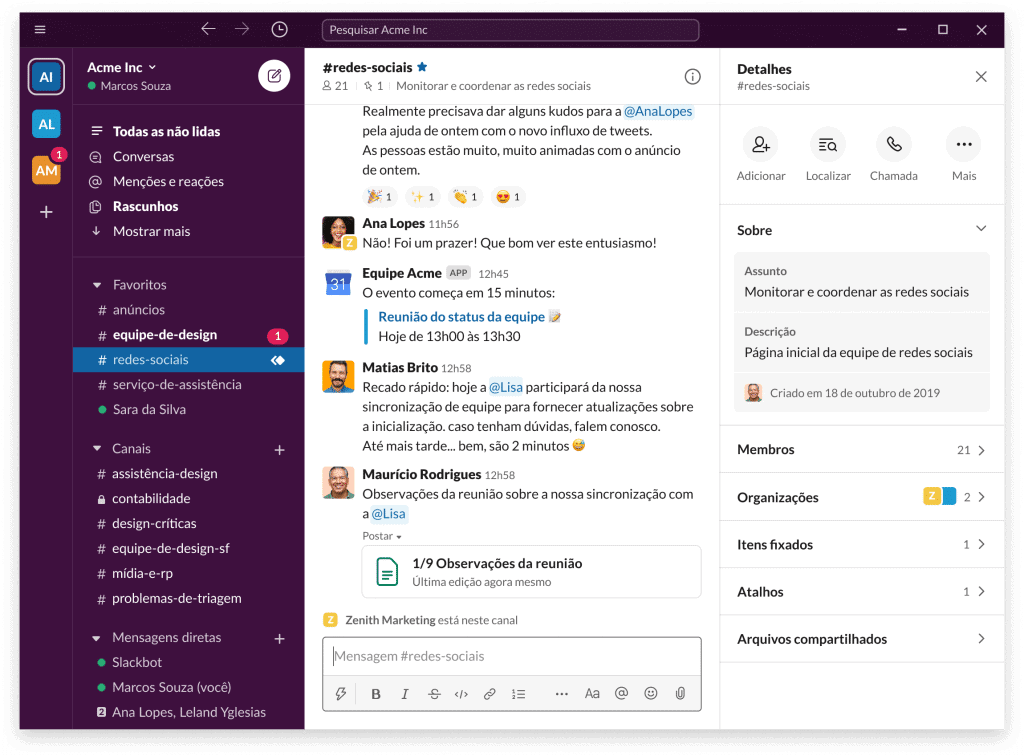Só na Play Store, o Slack já tem mais de 10 milhões de downloads