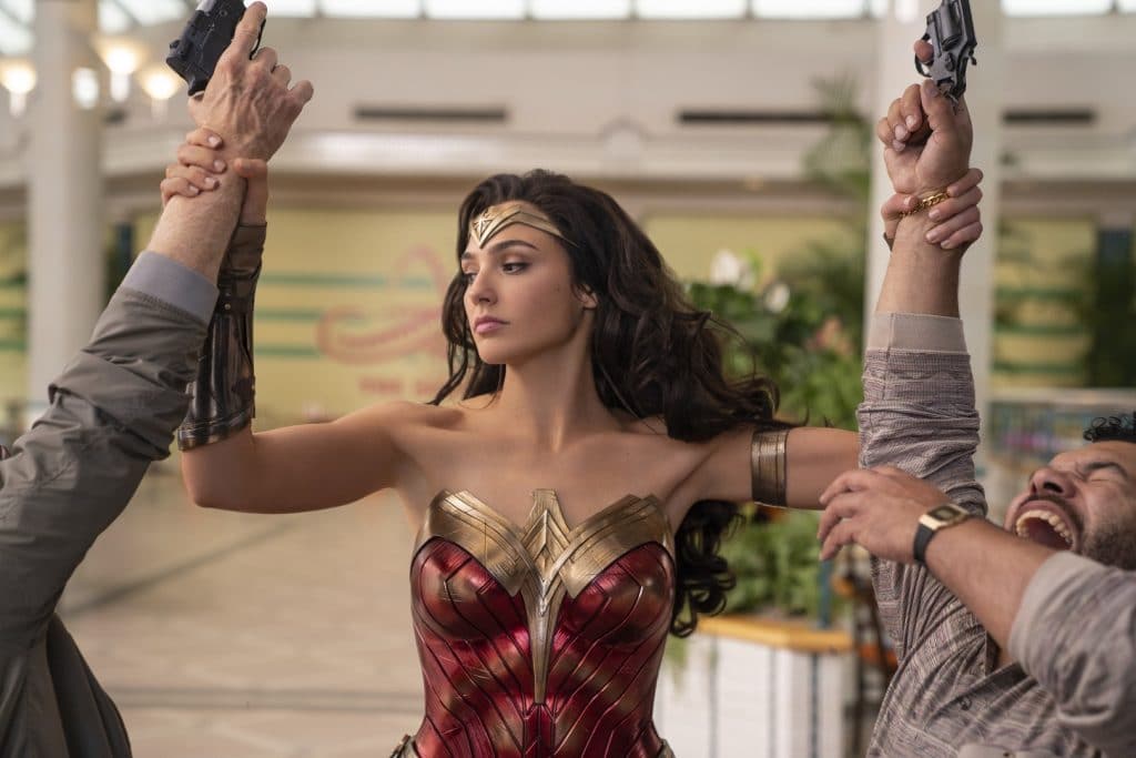 Gal Gadot como Mulher-Maravilha em 'Mulher-Maravilha 1984'. Imagem: Clay Enos/DC Comics