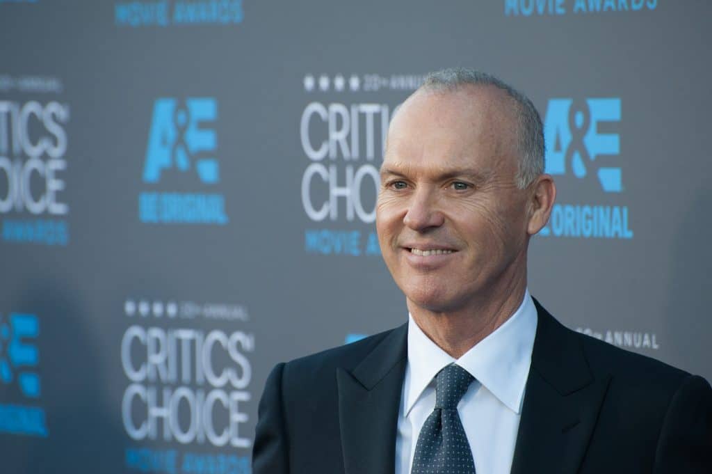Michael Keaton na 20ª edição do Critics' Choice Movie Awards. Imagem: Featureflash Photo Agency/Shutterstock