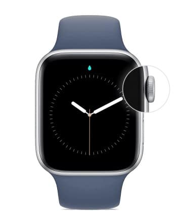Como usar o bloqueio de água no Apple Watch. Imagem: Reprodução/Suporte Apple