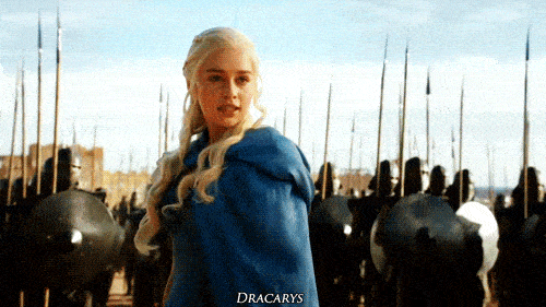 Daenery diz Dracarys em 'Game of Thrones'. Imagem: HBO/Reprodução