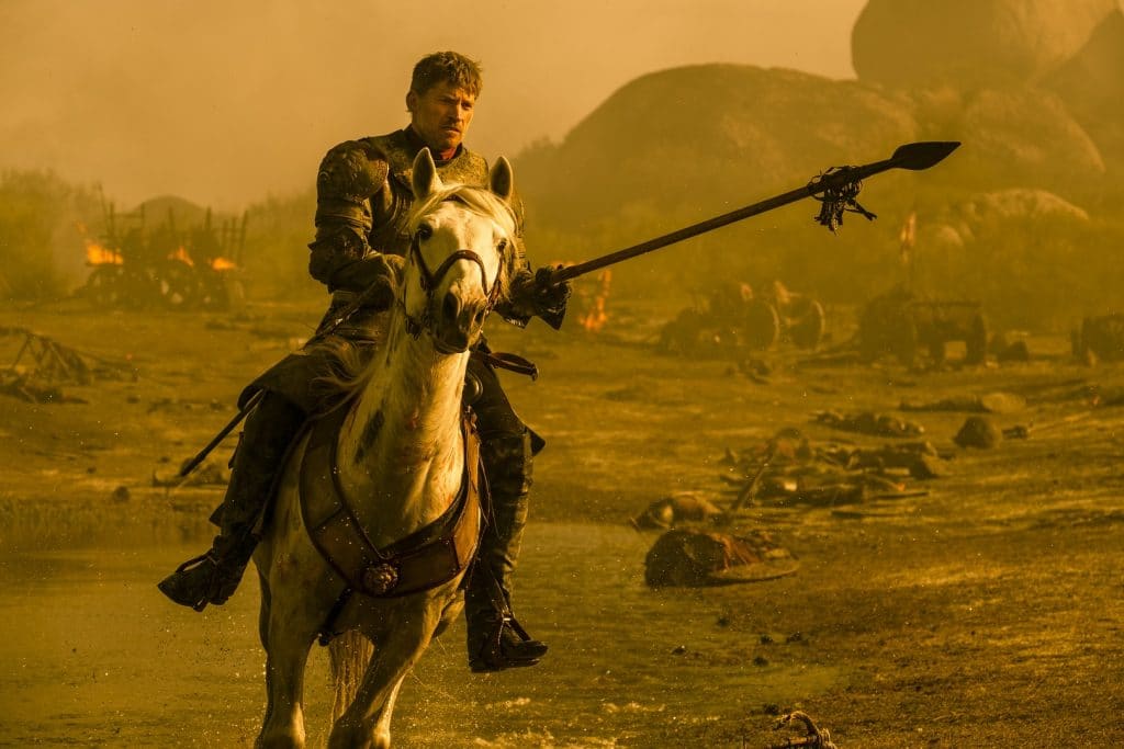 Nikolaj Coster-Waldau (Jamie Lannister) em 'Game of Thrones'. Imagem: HBO/Divulgação