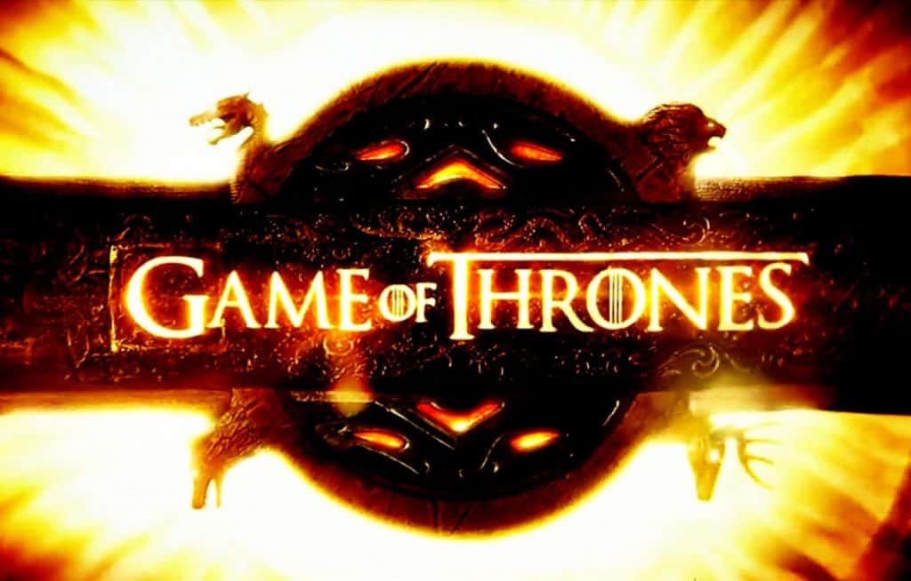 Logo de 'Game of Thrones'. Imagem: HBO/Reprodução