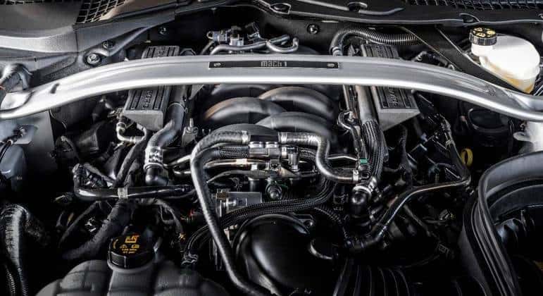Mustang Mach 1 chega ao Brasil com V8 de 483cv por R$ 499 mil. Imagem: FORD/Divulgação