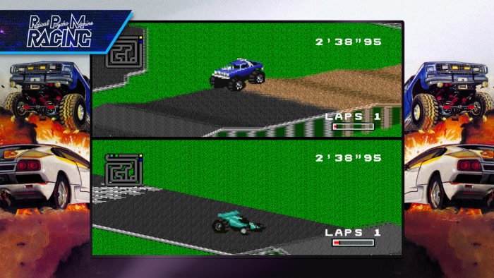 RPM Racing na Blizzard Arcade Collection (Imagem: Divulgação/Blizzard)